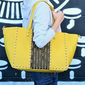 Beautiful yellow tote